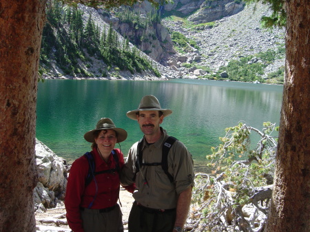 Karen and Steve, Rocky Mt. National Park (CO), Sept 2005