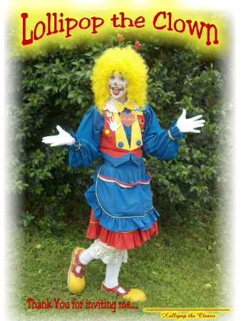 Lollipop the Clown a.k.a. Cheryl Westerman