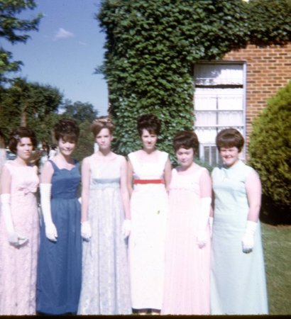 Some of the girls, class of 68