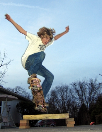 My Skateboarder Son