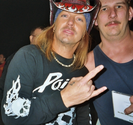 the 1  opportunity to meet Bret from POISON;