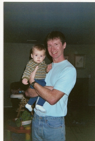 Me and grandson Wyatt Keith: November '06