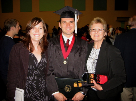 David Graduates from SDSU 2008