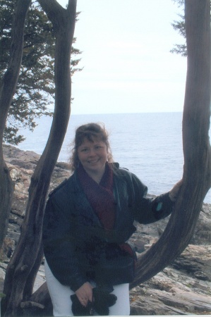 Kim in Maine, May 2004