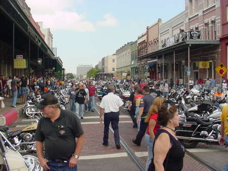 Galveston Biker Rally, 2004