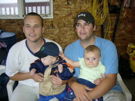 my 2 son,s and their 2 youngest1,now 2