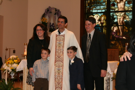 Grandson Anthony's First Communion