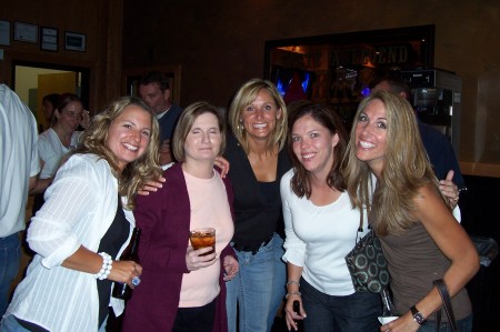 Reunion! Kim, Joanna, Susan, Becka, and Laurie
