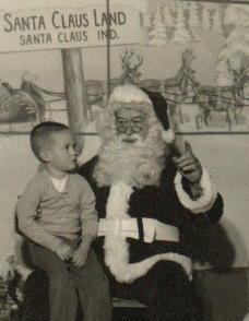 Jeff with Santa