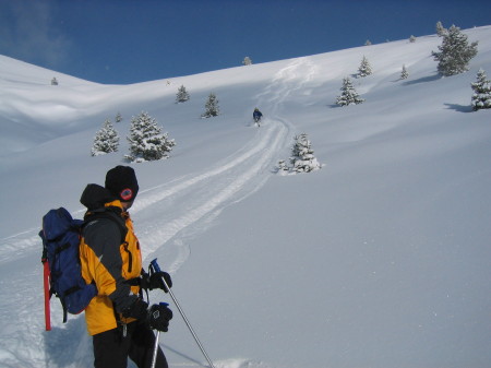 Backcountry skiing - Colorado