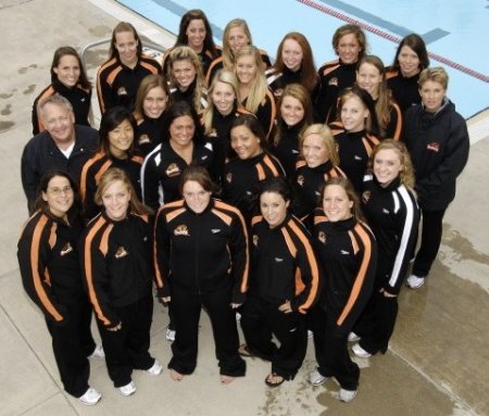 Oregon State Swim team-2007-08