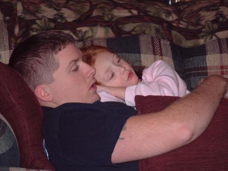 Daddy and Hannah