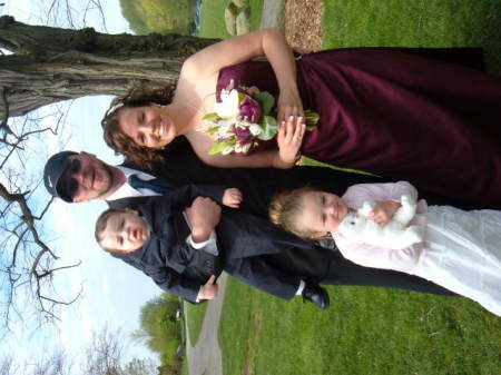 Daughter Heidi with Husband and their children! Our GrandKids