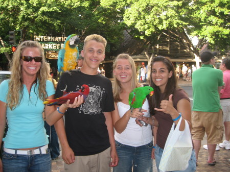 Trever and friends in Hawaii '06