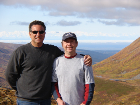 Photo with my  good friend Joe in Alaska