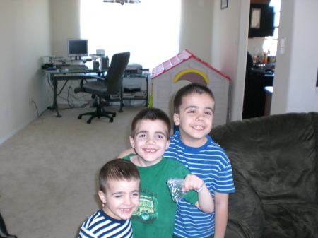 my three little boys