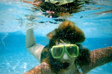 snorkling in the Islands