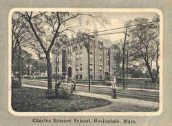 The Charles Sumner School - Roslindale Sq (circa 1930)