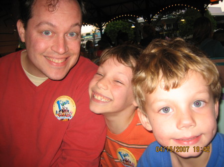 Family in Disney 2007