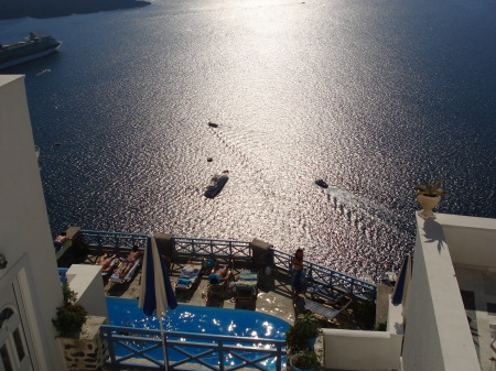santorini  from are room