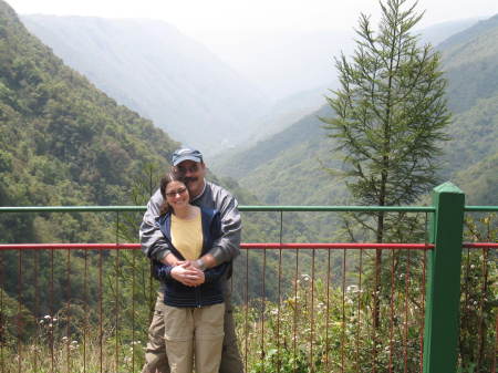 Cherrapunjee, India Sue & Wayne 2008