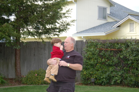 Easter 2006 with one of three Grandkids