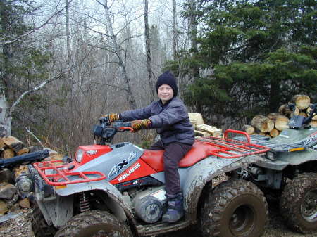 Dan in the woods