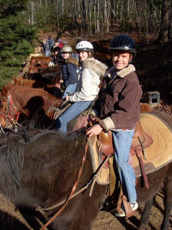 Horseback Riding in The Mountains