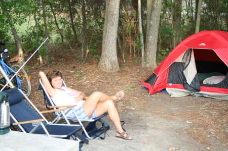 July 4th, 2008 camping near Jekyll Island