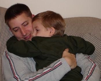 My Son, Jonathan, and Grandson, Jordan !