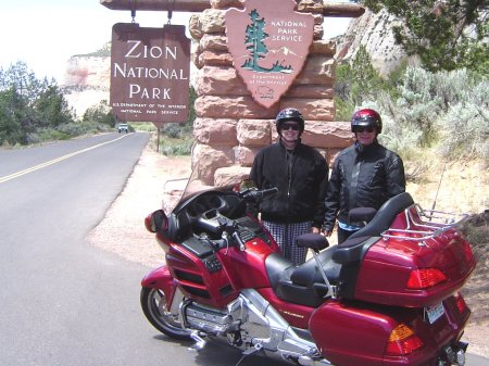 Ruth & Gary at Zion National Park