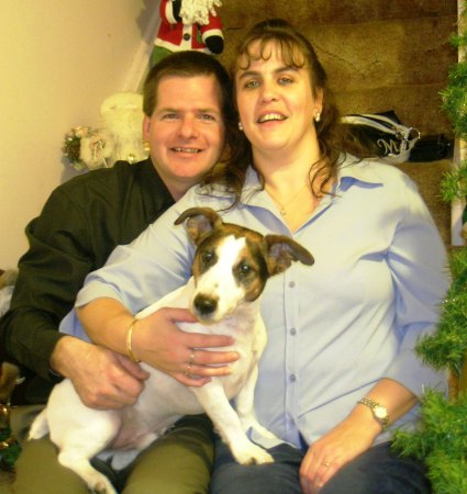 Darlene, Bill & Taz the Dog