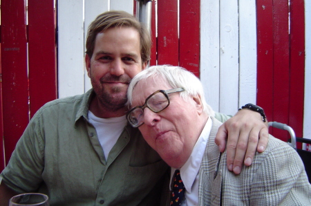 My friend, Dave, with Ray Bradbury