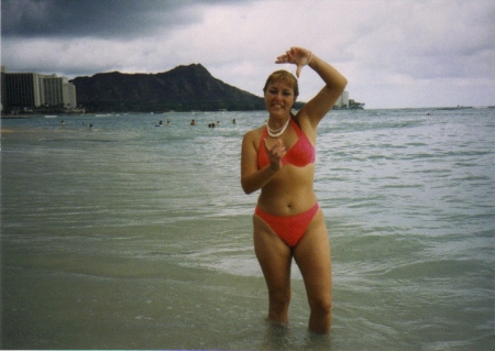 Beautiful Diamond Head in Hawaii