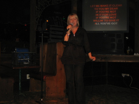 Teri's first time to Karaoke, Now she's hooked