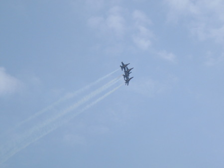 The Blue Angels, Taken from my back yard!