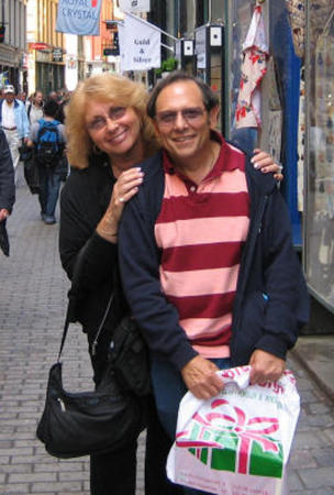 David and Gail in Stockholm Summer 2007