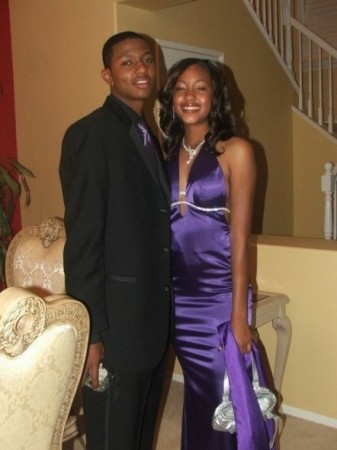 Son Justin and Prom Date