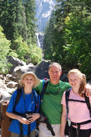 Nevada Falls in Yosemite