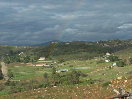 Ramona Rainbow - Looking North from our home