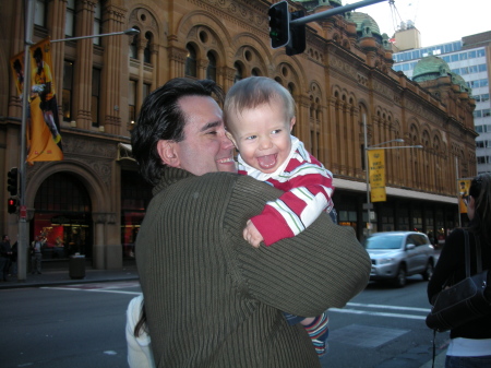 Shopping with Easton in Sydney