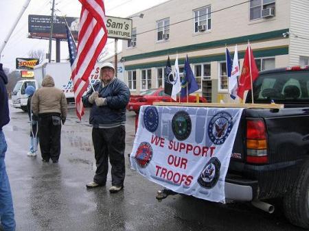 Supporting our troops
