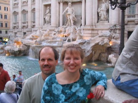 Trevi Fountain in Rome 2005