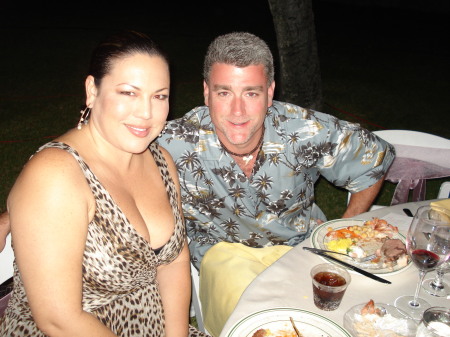 Steve Jensen visiting Kim in Hawaii