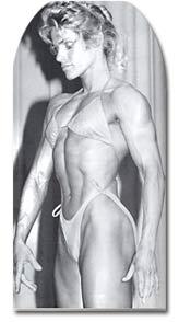 Me winning the Ms. America bodybuilding title