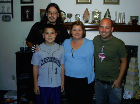 Linda, Sean, Danny and Uncle Ken