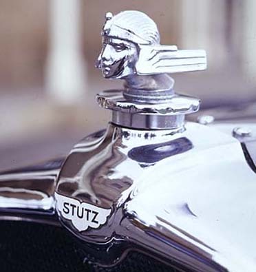 Hood ornament, Stutz Bearcat