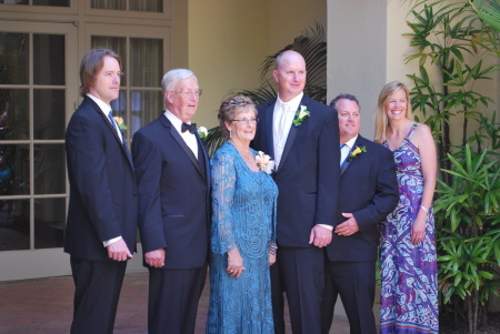 Family at Marc's wedding