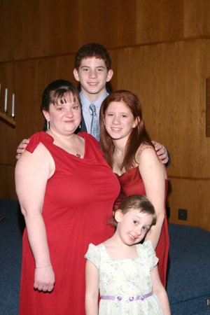 Me and my children at a wedding