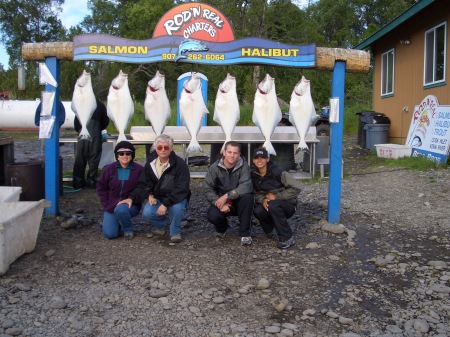 Halibut in Alaska